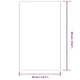 36 db antracitszürke horganyzott acél tetőpanel 60x36 cm