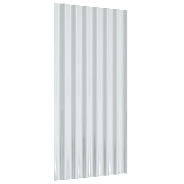 36 db szürke horganyzott acél tetőpanel 80x36 cm
