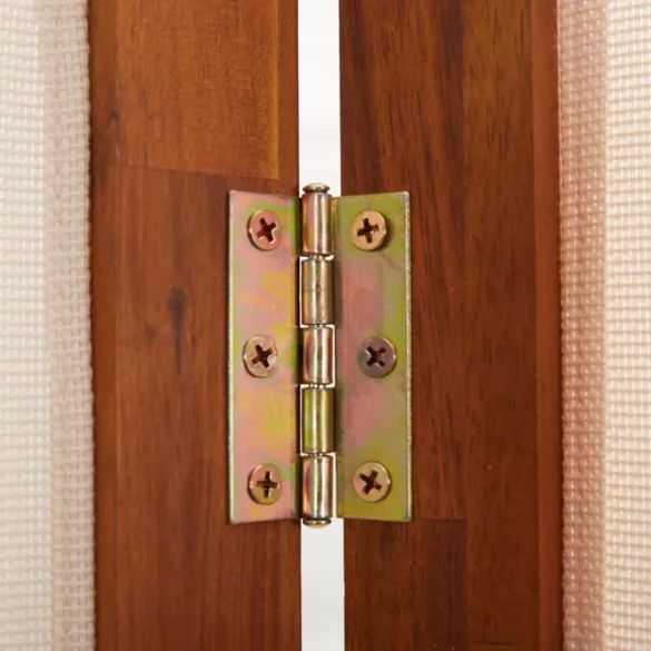 fehér 4 paneles térelválasztó 280x180 cm