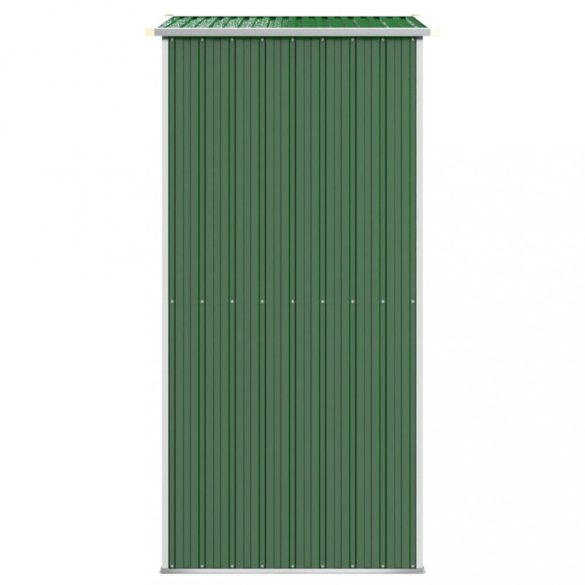 zöld horganyzott acél kerti fészer 192x108x223 cm