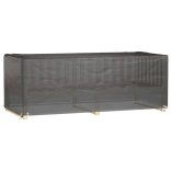 téglalap alakú kerti bútor huzat 8 fűzőlyukkal 192x82x65 cm