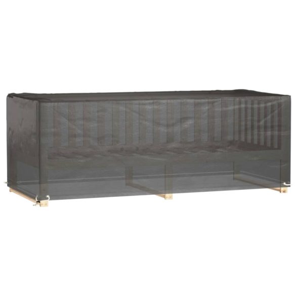 téglalap alakú kerti bútor huzat 8 fűzőlyukkal 192x82x65 cm