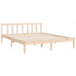 tömör fenyőfa ágy matrac nélkül 160 x 200 cm