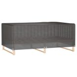 téglalap alakú kerti bútorhuzat 12 fűzőlyukkal 227x152x65 cm