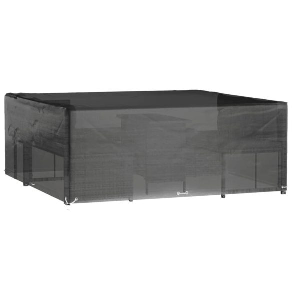 négyzet alakú kerti bútorhuzat 16 fűzőlyukkal 250 x 250 x 90 cm