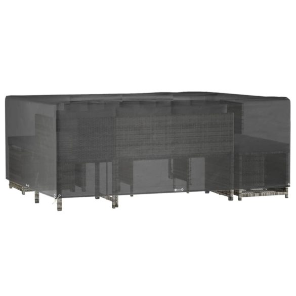 téglalap alakú kerti bútorhuzat 16 fűzőlyukkal 300x250x90 cm