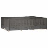 téglalap alakú kerti bútorhuzat 16 fűzőlyukkal 300x200x75 cm