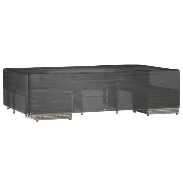 téglalap alakú kerti bútorhuzat 12 fűzőlyukkal 315x180x75 cm