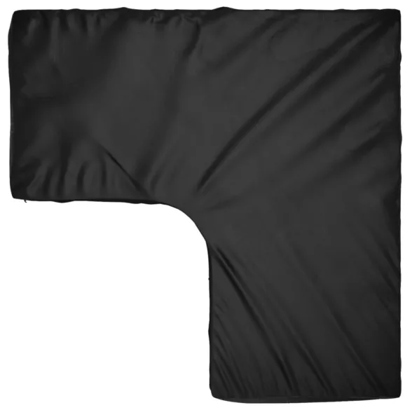 L-alakú kerti bútorhuzat 16 fűzőlyukkal 215 x 215 x 70 cm