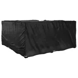 L-alakú kerti bútorhuzat 16 fűzőlyukkal 215 x 215 x 90 cm