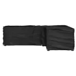 L-alakú kerti bútorhuzat 16 fűzőlyukkal 250 x 250 x 70 cm