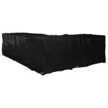 L-alakú kerti bútorhuzat 16 fűzőlyukkal 210 x 260 x 80 cm