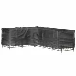 L-alakú kerti bútorhuzat 16 fűzőlyukkal 260 x 210 x 80 cm