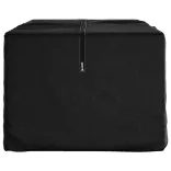 fekete polietilén kerti párnatároló zsák 135 x 40 x 55 cm