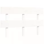 fehér tömör fenyőfa ágy matrac nélkül 120 x 200 cm