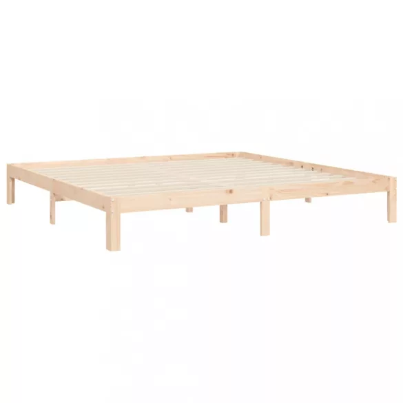 tömör fenyőfa ágy matrac nélkül 160 x 200 cm