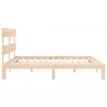 tömör fenyőfa ágy matrac nélkül 200 x 200 cm