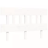 fehér tömör fenyőfa ágy matrac nélkül 140x190 cm