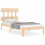 tömör fenyőfa ágy matrac nélkül 90 x 200 cm