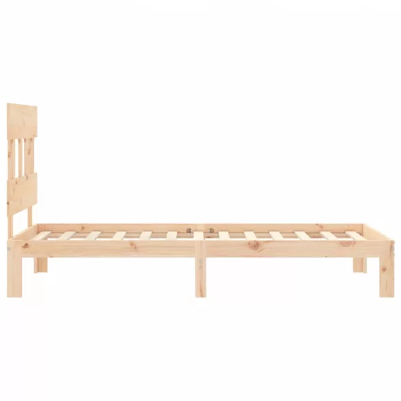 tömör fenyőfa ágy matrac nélkül 90 x 200 cm