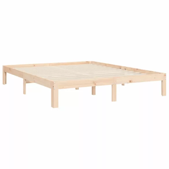 tömör fenyőfa ágy matrac nélkül 160 x 200 cm