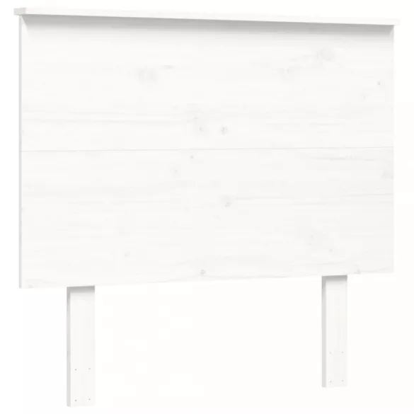 fehér tömör fenyőfa ágy matrac nélkül 90 x 200 cm