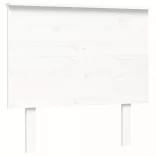 fehér tömör fenyőfa ágy matrac nélkül 100 x 200 cm