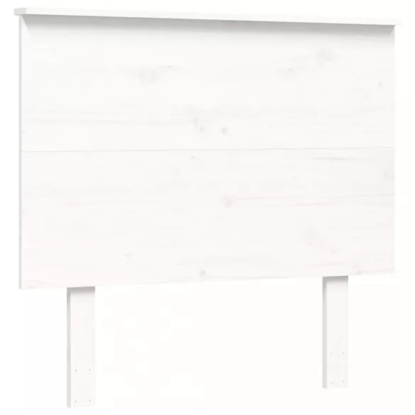 fehér tömör fenyőfa ágy matrac nélkül 100 x 200 cm