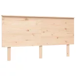 tömör fa ágykeret fejtámlával King Size