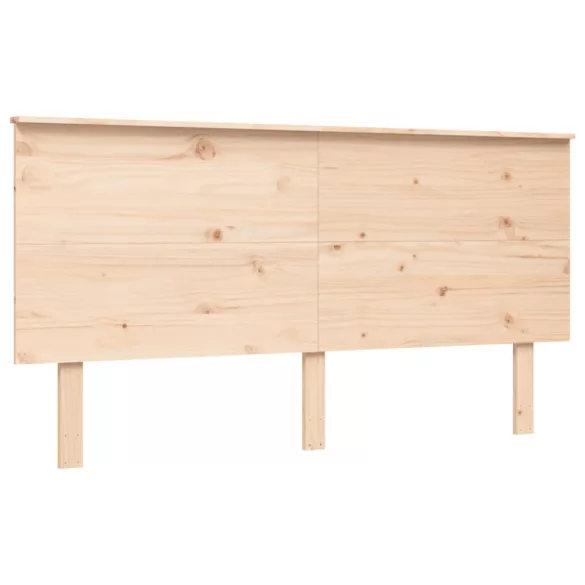 tömör fa ágykeret fejtámlával King Size