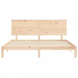 tömör fenyőfa ágy matrac nélkül 200 x 200 cm