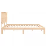 tömör fenyőfa ágy matrac nélkül 200 x 200 cm