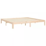 tömör fenyőfa ágy matrac nélkül 200 x 200 cm