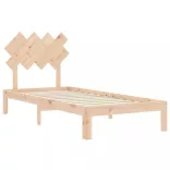 tömör fenyőfa ágy matrac nélkül 90 x 200 cm