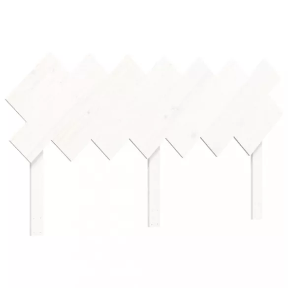 fehér tömör fenyőfa ágy matrac nélkül 140 x 200 cm