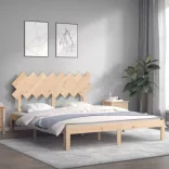 tömör fenyőfa ágy matrac nélkül 160 x 200 cm