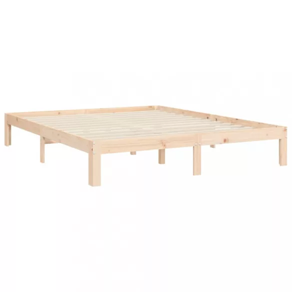 tömör fenyőfa ágy matrac nélkül 160 x 200 cm