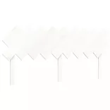 fehér tömör fa ágykeret fejtámlával Super King Size