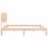 tömör fenyőfa ágy matrac nélkül 200 x 200 cm
