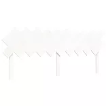 fehér tömör fenyőfa ágy matrac nélkül 200 x 200 cm