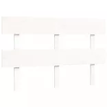 fehér tömör fa ágy időseknek fejtámlával 120x200 cm