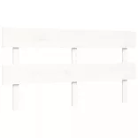 fehér tömör fa ágy időseknek fejtámlával 160x200 cm