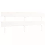 fehér tömör fa ágy időseknek fejtámlával 200x200 cm