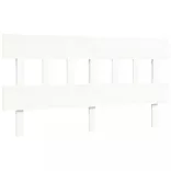 fehér tömör fa ágy időseknek fejtámlával 160x200 cm