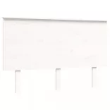 fehér tömör fa ágy időseknek fejtámlával 120x200 cm