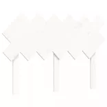 fehér tömör fa ágy időseknek fejtámlával 120x200 cm