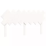 fehér tömör fa ágy időseknek fejtámlával 160x200 cm