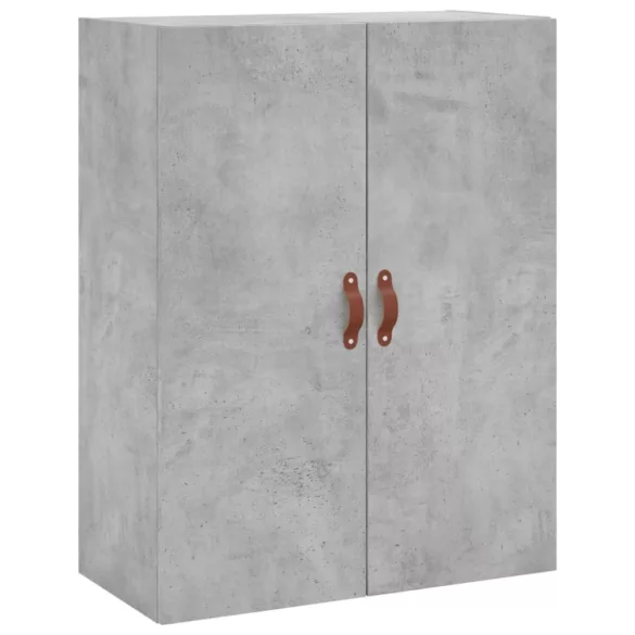 2 db betonszürke faliszekrény 69,5 x 34 x 90 cm