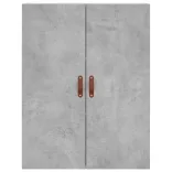 2 db betonszürke faliszekrény 69,5 x 34 x 90 cm