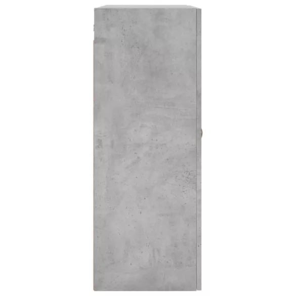 2 db betonszürke faliszekrény 69,5 x 34 x 90 cm